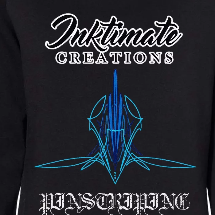 Inktimate Pinstripes Womens California Wash Sweatshirt