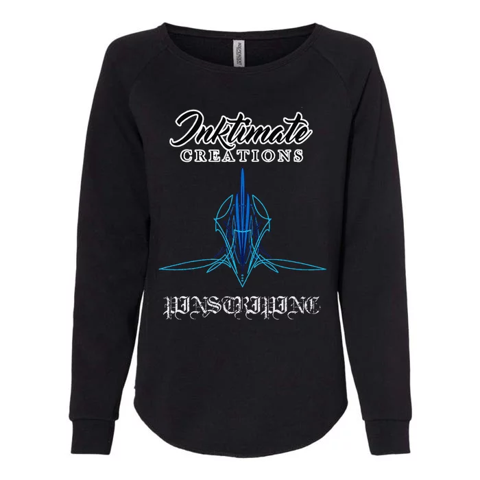 Inktimate Pinstripes Womens California Wash Sweatshirt