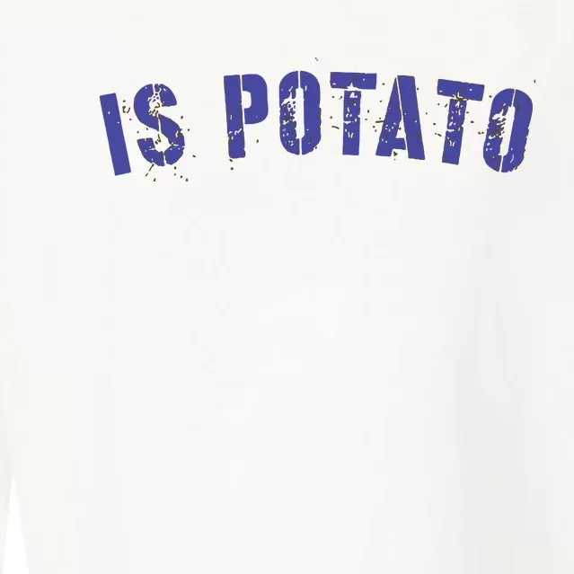 Is Potato Cropped Pullover Crew