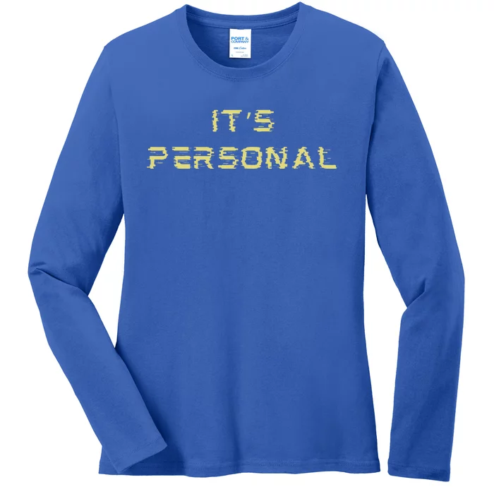 Its Personal Ladies Long Sleeve Shirt