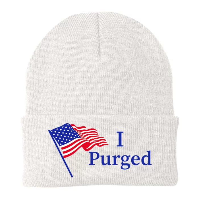 I Purged Knit Cap Winter Beanie