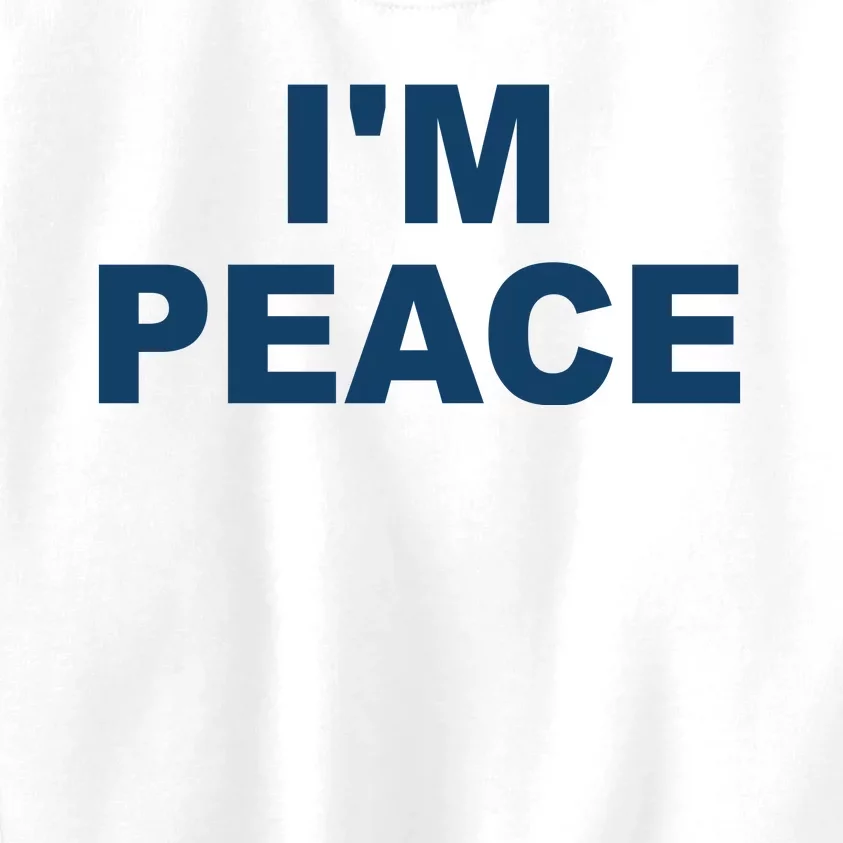 I'm Peace Kids Sweatshirt