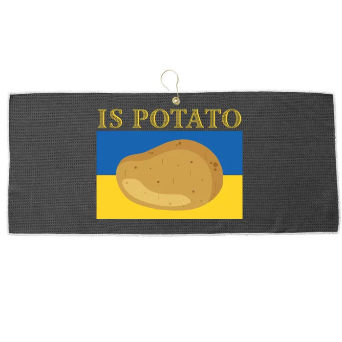 Is Potato Late Show Funny Ukraine Colbert Large Microfiber Waffle Golf Towel