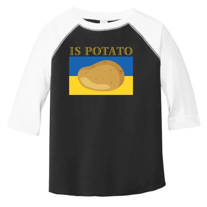 Is Potato Late Show Funny Ukraine Colbert Toddler Fine Jersey T-Shirt