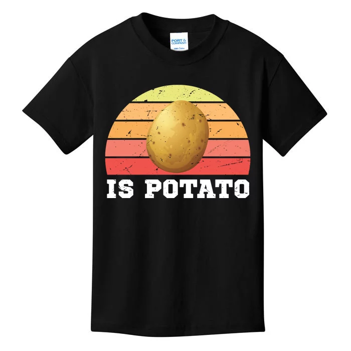 Is Potato Late Show Retro Vintage Colbert Kids T-Shirt