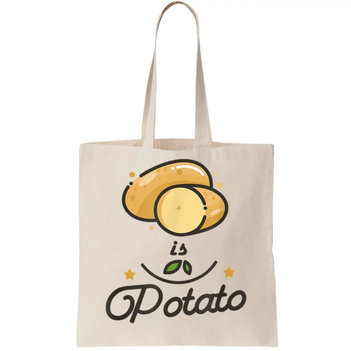 Is Potato Late Night Show Funny Tote Bag