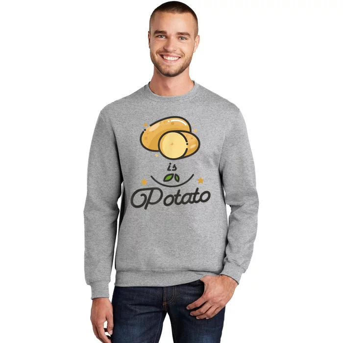 Is Potato Late Night Show Funny Tall Sweatshirt