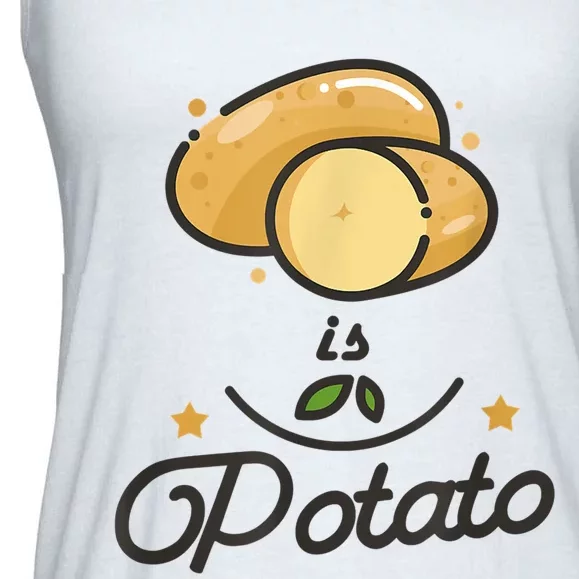 Is Potato Late Night Show Funny Ladies Essential Flowy Tank