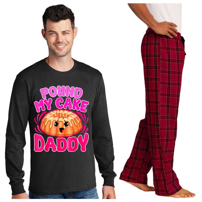 Inappropriate Pound My Cake Daddy Embarrassing Long Sleeve Pajama Set