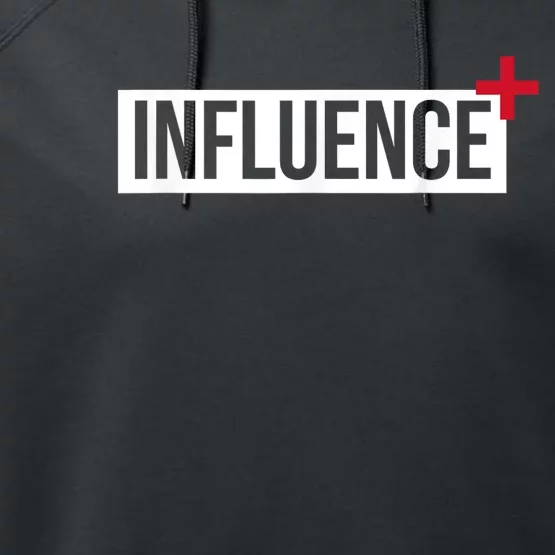 Influence Positively Motivational Performance Fleece Hoodie