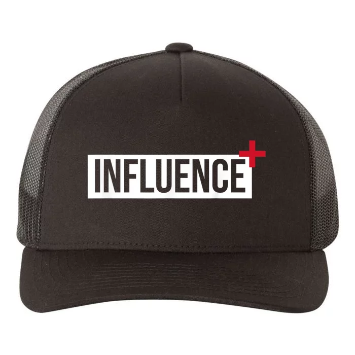 Influence Positively Motivational Yupoong Adult 5-Panel Trucker Hat