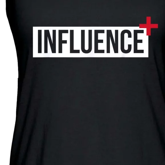 Influence Positively Motivational Ladies Essential Flowy Tank