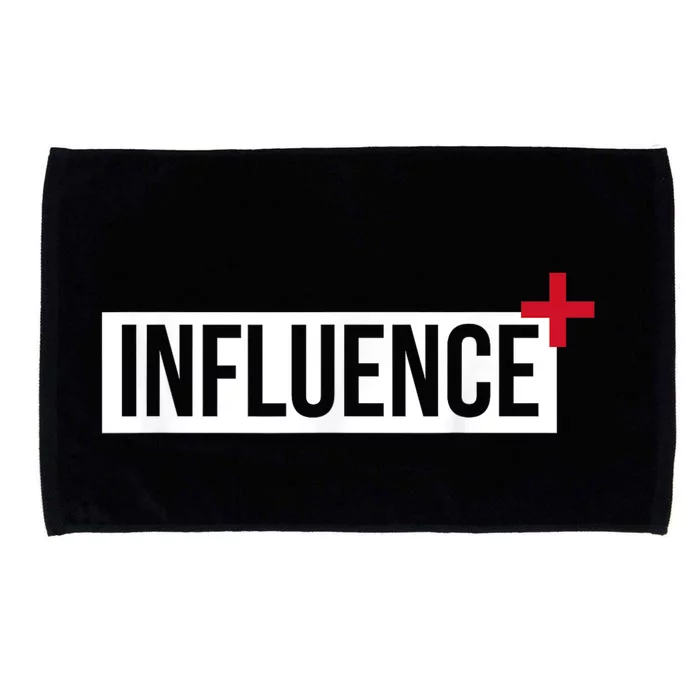 Influence Positively Motivational Microfiber Hand Towel