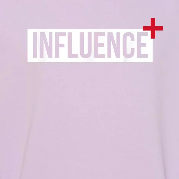 Influence Positively Motivational Garment-Dyed Sweatshirt