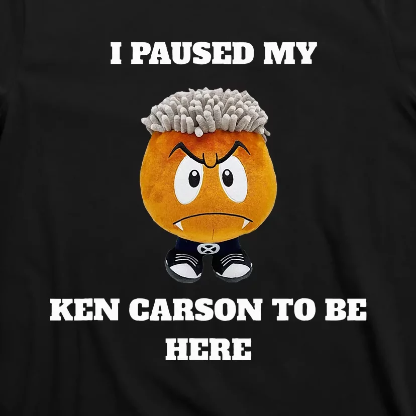 I Paused My Ken Carson To Be Here Agc A Great Chaos Vamp T-Shirt