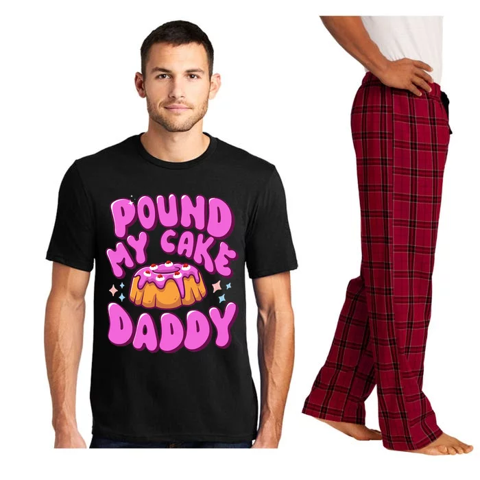 Inappropriate Pound My Cake Daddy Embarrassing Adult Humor Pajama Set