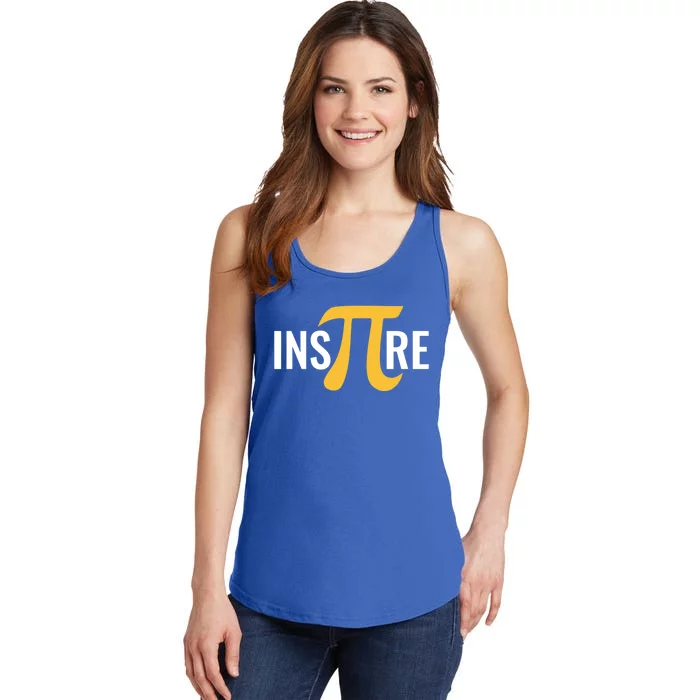 Inspire Pi Math Teacher 3 14 Pi National Day Gift Ladies Essential Tank