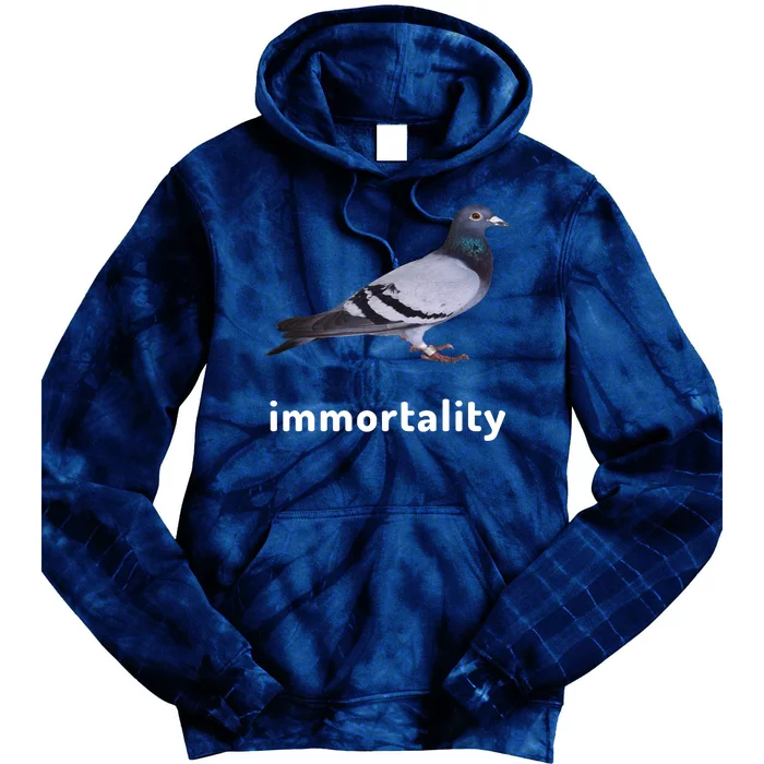 Immortality Pigeon Meme Oddly Weirdcore Tie Dye Hoodie