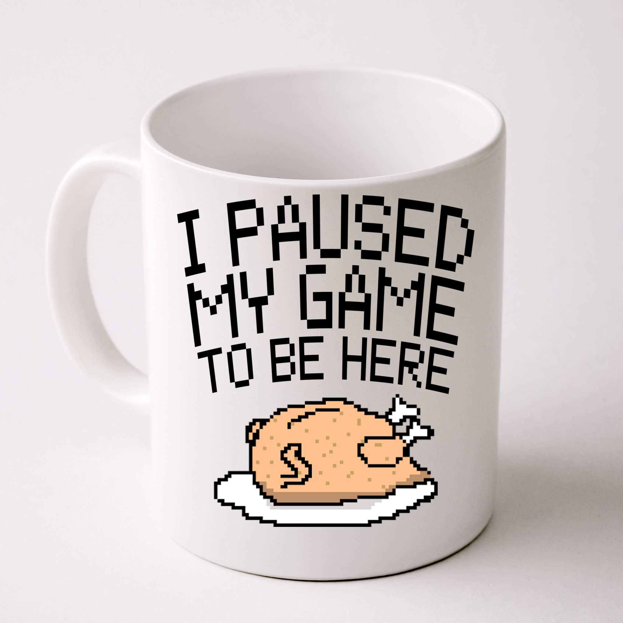 Axolotl Playing Video Games 11 Oz. Black Coffee Mug 