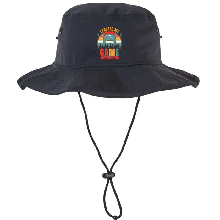 I Paused My Game Legacy Cool Fit Booney Bucket Hat