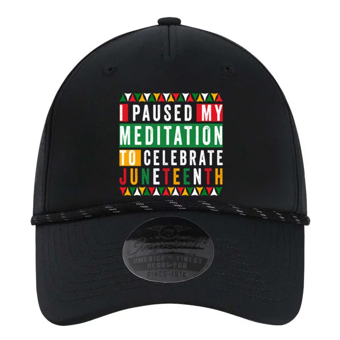 I Paused My Meditation To Celebrate Junenth Afro 1865 Gift Performance The Dyno Cap