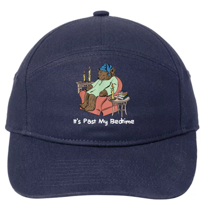 ItS Past My Bedtime 7-Panel Snapback Hat