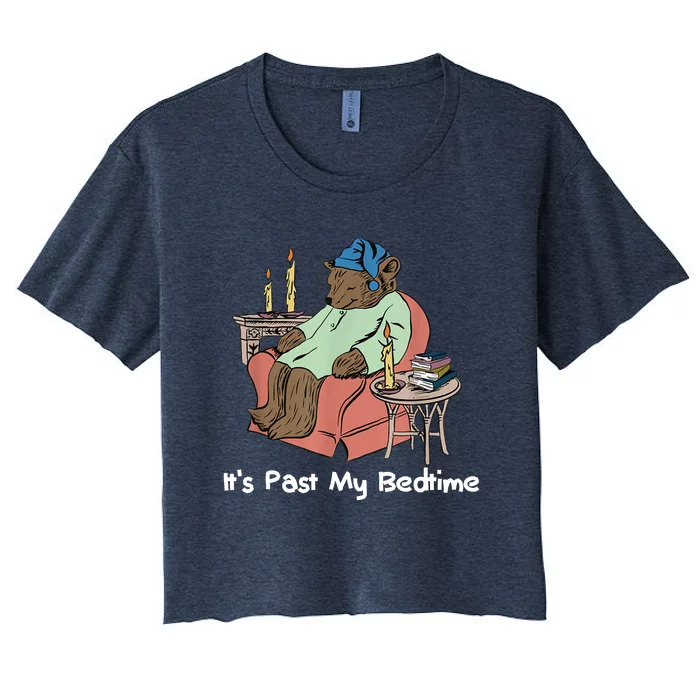 ItS Past My Bedtime Women's Crop Top Tee