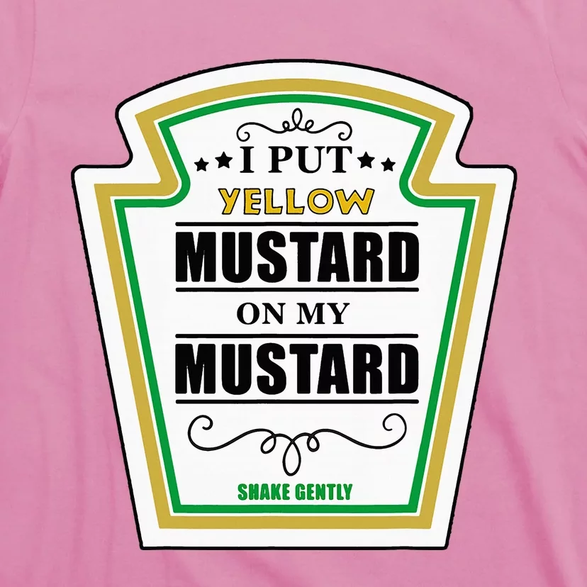 I Put Mustard On My Mustard Halloween Couple Team T-Shirt