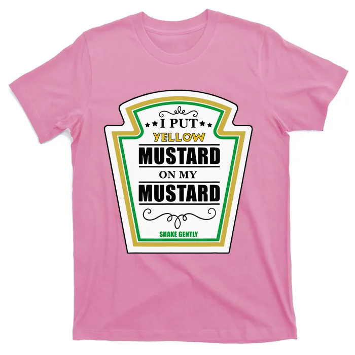 I Put Mustard On My Mustard Halloween Couple Team T-Shirt