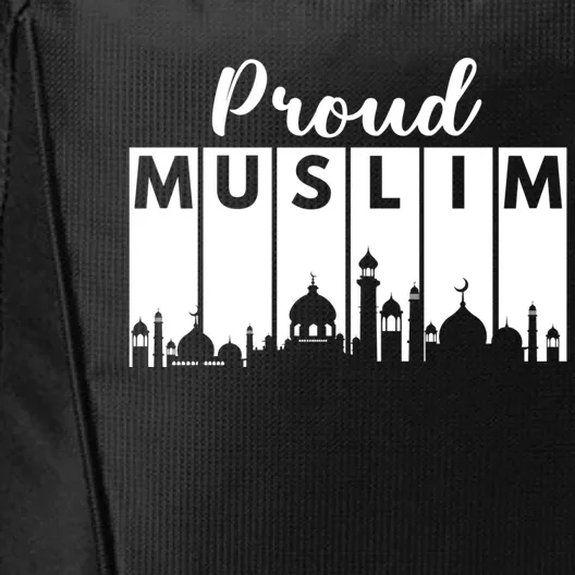 Islam Proud Muslim Ramadan Mosque Gift Cool Gift City Backpack