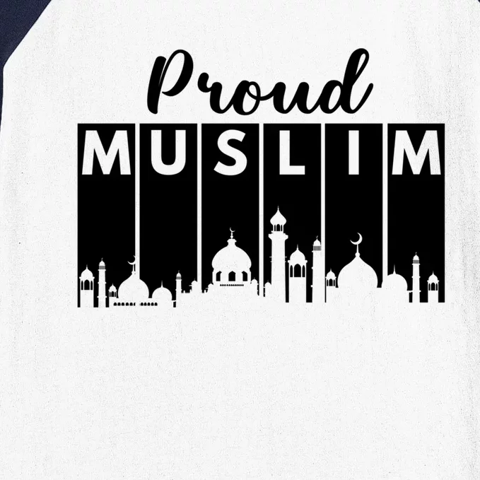 Islam Proud Muslim Ramadan Mosque Gift Cool Gift Baseball Sleeve Shirt