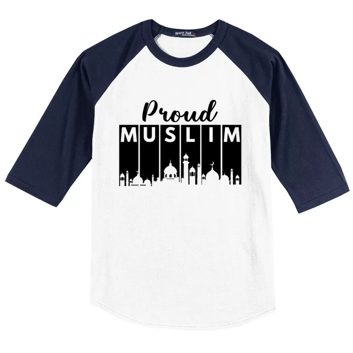 Islam Proud Muslim Ramadan Mosque Gift Cool Gift Baseball Sleeve Shirt