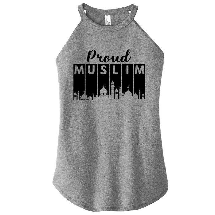 Islam Proud Muslim Ramadan Mosque Gift Cool Gift Women’s Perfect Tri Rocker Tank