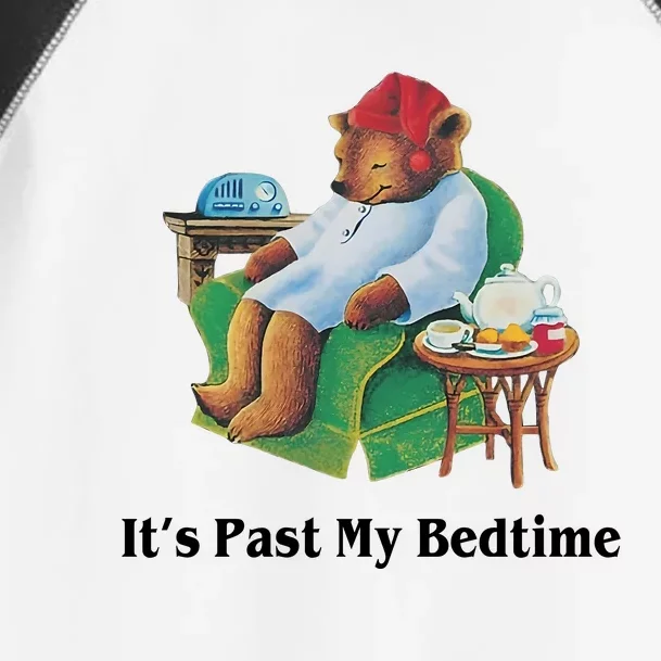 ItS Past My Bedtime Funny Bear Lover Gifts Toddler Fine Jersey T-Shirt