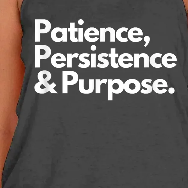 Inspiring Positive Message Self Growth Quote Women's Knotted Racerback Tank