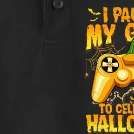 I Paused My Game To Celebrate Halloween Video Gamer Dry Zone Grid Performance Polo