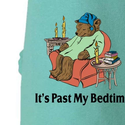 Its Past My Bedtime Funny Bear Doggie 3-End Fleece Hoodie