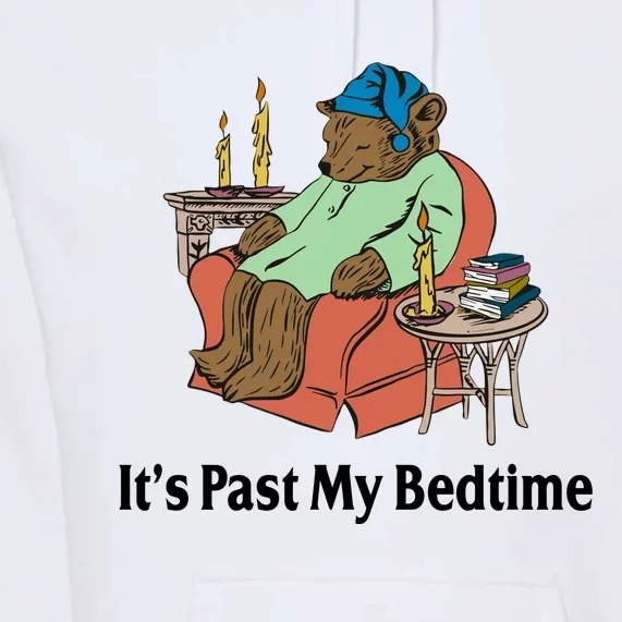 Its Past My Bedtime Funny Bear Premium Hoodie