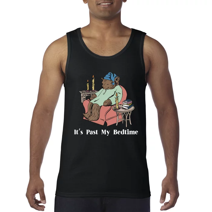 It’S Past My Bedtime Bear Tank Top