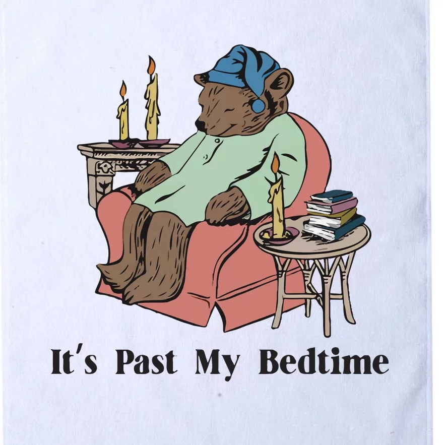 It’S Past My Bedtime Bear Platinum Collection Golf Towel