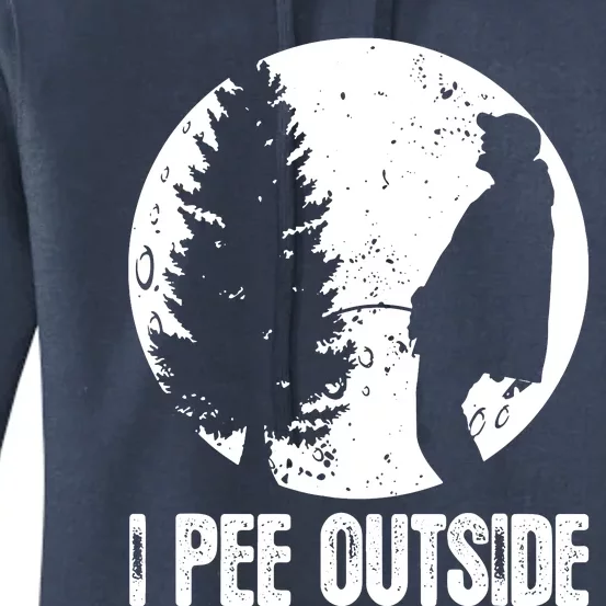 I Pee Outside Inappropriate Women's Pullover Hoodie