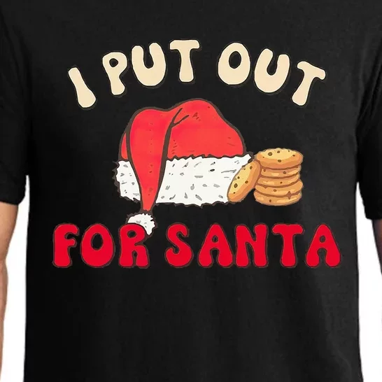 I Put Out For Santa Christmas Couple Pajama Set