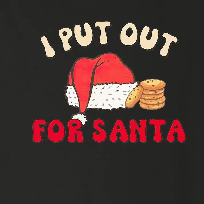 I Put Out For Santa Christmas Couple Toddler Long Sleeve Shirt