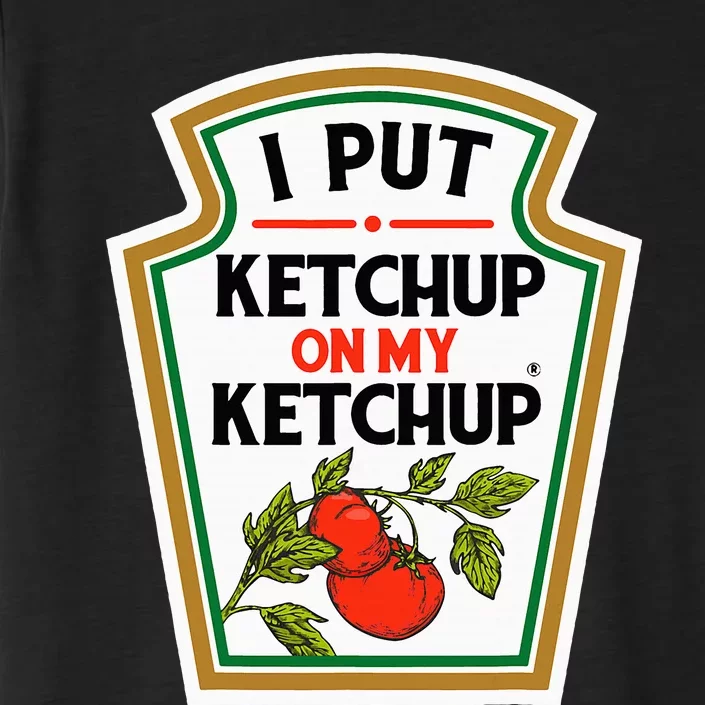 I Put On My K.E.T.C.H.U.P Tomato Diy Halloween ChromaSoft Performance T-Shirt