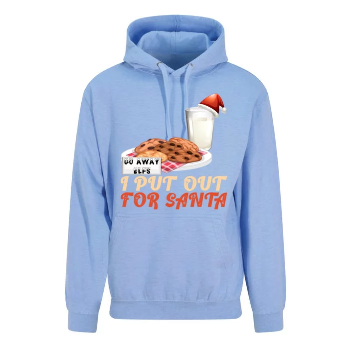 I Put Out For Santa Milk And Cookies Christmas Outfits Great Gift Unisex Surf Hoodie