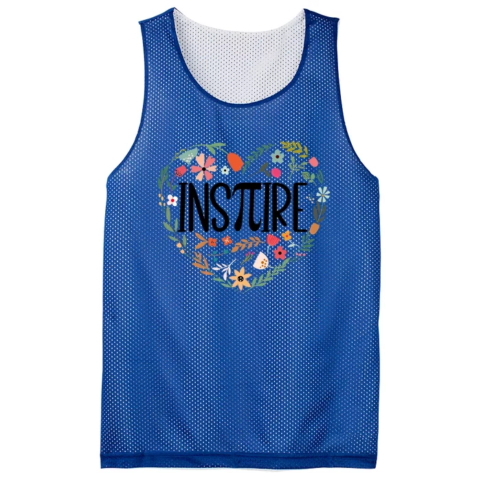 Inspire Pi Pie Funny Math Coach Teacher Pi Day Lover Nerdy Gift Mesh Reversible Basketball Jersey Tank