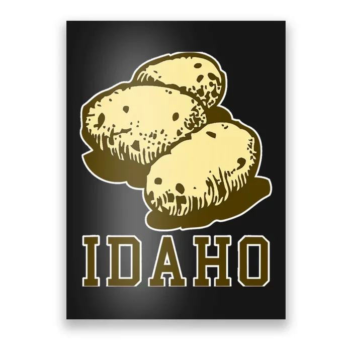 Idaho Potato Potato Potatoes Snacks Poster