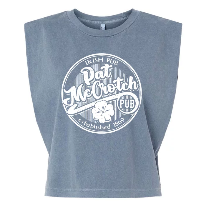 Irish Pub Pat McCrotch Pub 1869 Vintage Garment-Dyed Women's Muscle Tee