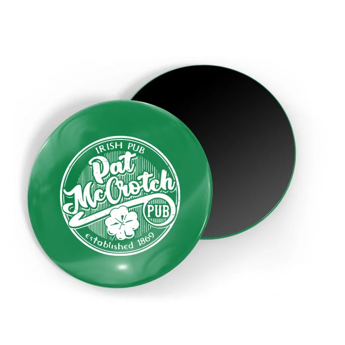 Irish Pub Pat McCrotch Pub 1869 Vintage Magnet