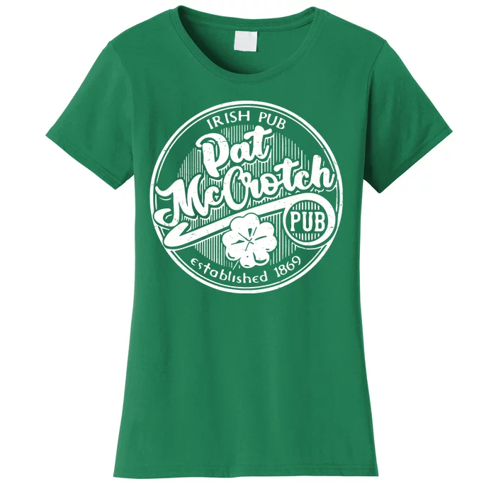 Irish Pub Pat McCrotch Pub 1869 Vintage Women's T-Shirt